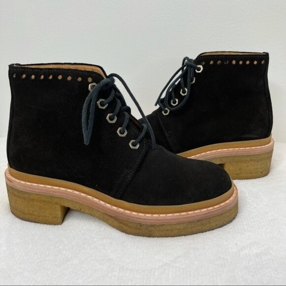 Maison Margiela Gum Platform Suede Ankle Boots - Picture 6 of 14